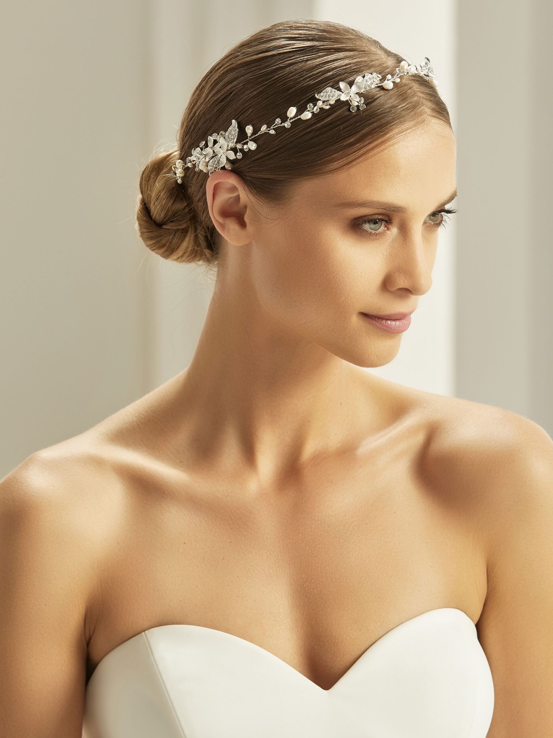 Fascia accessori capelli sposa